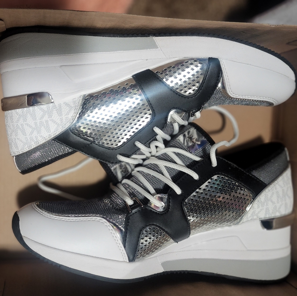 MK wedge sneaker